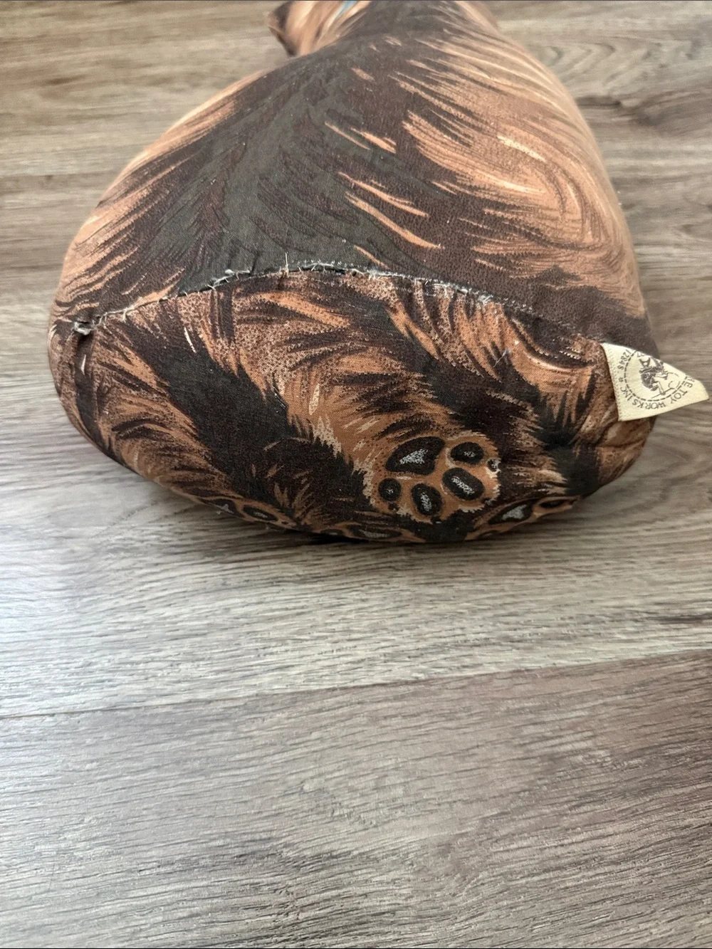 Vintage The Toy Works Tatters the Terrier Stuffed Cloth Pillow Dog Primitive.